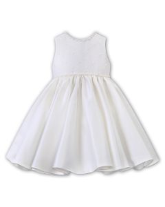 Sarah Louise Girl's Ballerina Length Ivory Occasion Dress