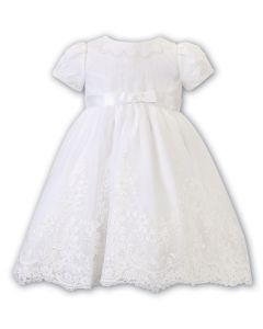Sarah Louise Girl's Ivory Ballerina Length Occasion Dress