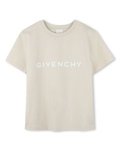 Givenchy Cream Cotton T-Shirt SS25