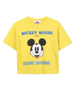 MARC JACOBS Yellow Mickey Mouse Short-Sleeved T-Shirt WS25