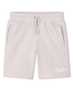 Givenchy Boys Beige Cotton Jersey Shorts SS25