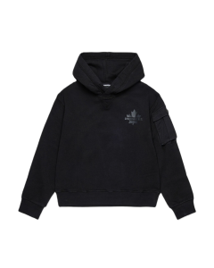 Dsquared2 Black Maple Leaf Sweatshirt WS25