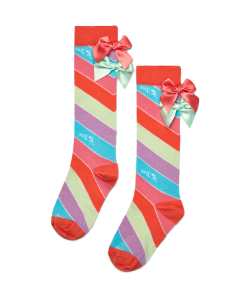 A Dee 'Eliza' Stripe Knee High Socks - Coraline SS25