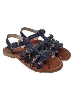 Achile Girls Navy Blue "Bangkok" Sandals