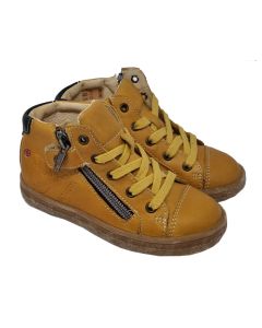 Gbb Boys Camel "Nico" Leather Ankle Boots