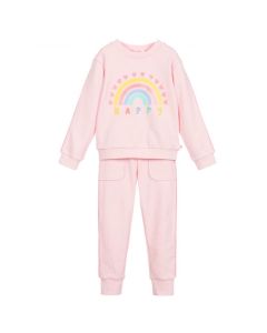 Billieblush Pink Happy Rainbow Tracksuit