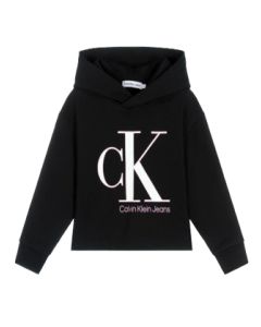 Calvin Klein Girls Black Colour Reveal Hoody
