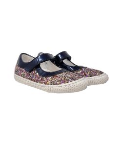 Beberlis Multi Coloured Glitter Shoes