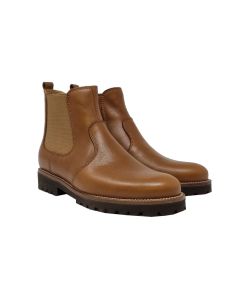 Beberlis Tan Leather Chelsea Boot