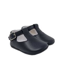 Beberlis Baby Navy Pre -Walker Shoes With Buckle Fastening