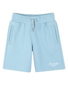 Givenchy Boys Blue Cotton Jersey Shorts SS25