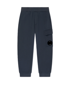 C.P. Company Boys Cargo Lens Joggers In Dark Navy WS25