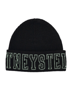 Stella McCartney Kids Boys Black Knitted Beanie WS25