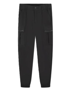 HUGO Boys Black Cargo Trousers AW 24