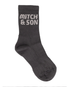 Mitch & Son JNR Connor Sports Sock - Dark Grey WS24