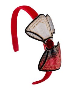 Daga Red Tartan Hairband WS24