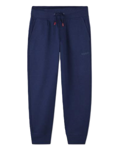 HUGO Boys Blue Cotton Joggers SW 24
