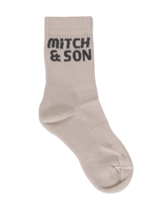Mitch & Son JNR Connor Sports Sock - Stone Grey WS24
