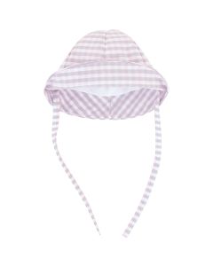 Absorba Girl's Gingham Checked Hat