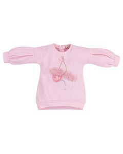 Everything Must Change Pink Fluffy Mittens Dress