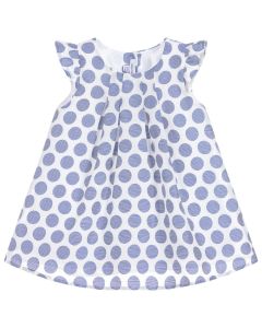Absorba Baby Girl's Blue Spot Dress