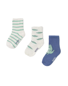 Mayoral Boy Crocodile Set of 3 Socks