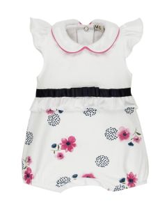 Everything Must Change Baby Girls Flower Romper