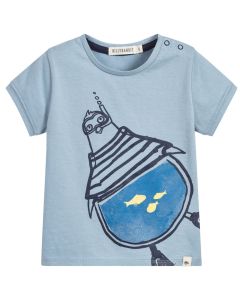 Billybandit Boy's Blue T-Shirt