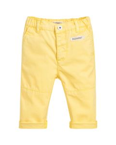 Billiybandit Boy's Yellow Twill Trousers