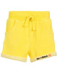 Billybandit Yellow Cotton Towelling Shorts