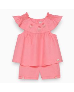 Tartine et Chocolat Girl's Blush Jelly Fish Short Set