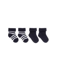 BOSS Kidswear Blue Cotton Socks (2 Pairs)