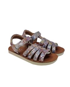 Shoo Pom Girls Pearlescent "Goa Spart" Sandals