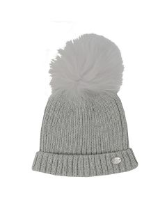 Martin Aranda Grey Bobble Hat