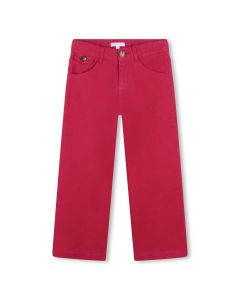 Chloé Girls WS24 Fuchsia Pink Trousers