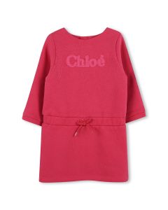 Chloé Baby Girls WS24 Fuchsia Pink Dress