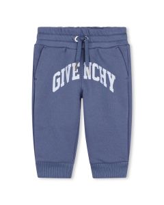 Givenchy Baby Boys 2024 Blue Cotton Joggers