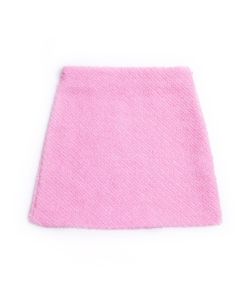 BCBG Girls Tweed Pencil Skirt in Pink