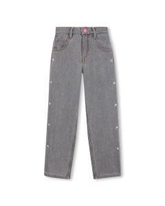Billieblush Girls Grey Denim Jeans WS25