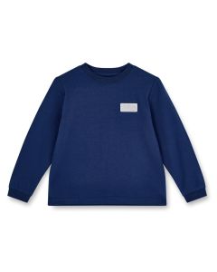 Mitch & Son Boys 'Kane' Navy Blue Cotton Top WS25