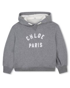 Chloe Girls Grey Hooded Sweatshirt WS25