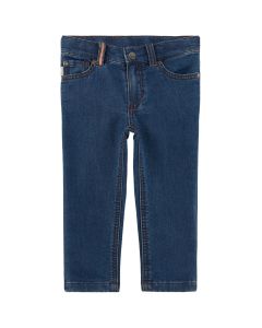 Paul Smith Junior Boys Blue Denim Zebra Jeans