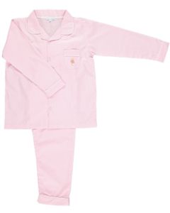 Mini-La-Mode Baby Girls Flopsy Bunny Lightweight Pink Checked Pyjamas