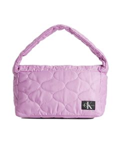 Calvin Klein Unisex Lilac Quilted Shoulder Bag