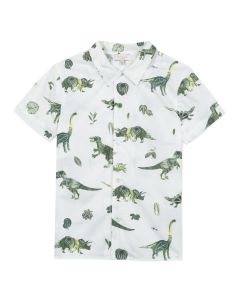 Paul Smith Junior Boys White 'Andio'Cotton Shirt