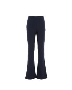Tommy Hilfiger Girls Navy Blue Branded Rib Tape Leggings