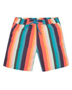 Paul Smith Junior Colourful Striped 'Avento' Swim Shorts