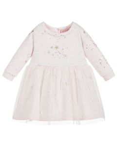 LILI GAUFRETTE Girls Pink Polycotton Dress