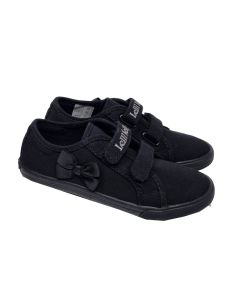 Lelli Kelly Girls Black "Lily" School Pumps