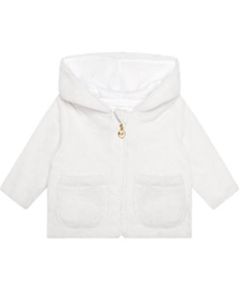 Michael Kors Baby White Hooded Jacket